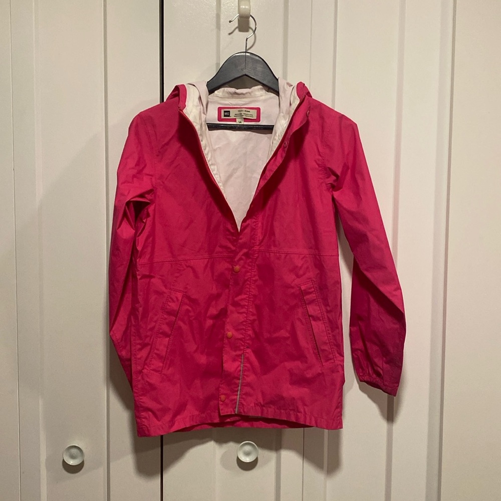youth MEC rain jacket sz 14